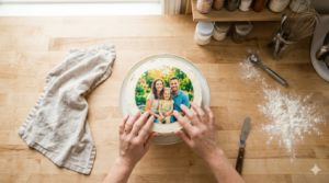 how to apply edible image